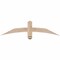 Ekena Millwork Bellingham Smooth Timber Gable Bracket, Douglas Fir, 48"W x 12"H x 3 1/2"D x 3 1/2"F, 6/12 Pitch GBW048X12X0404BEL00SDF - alternate 1